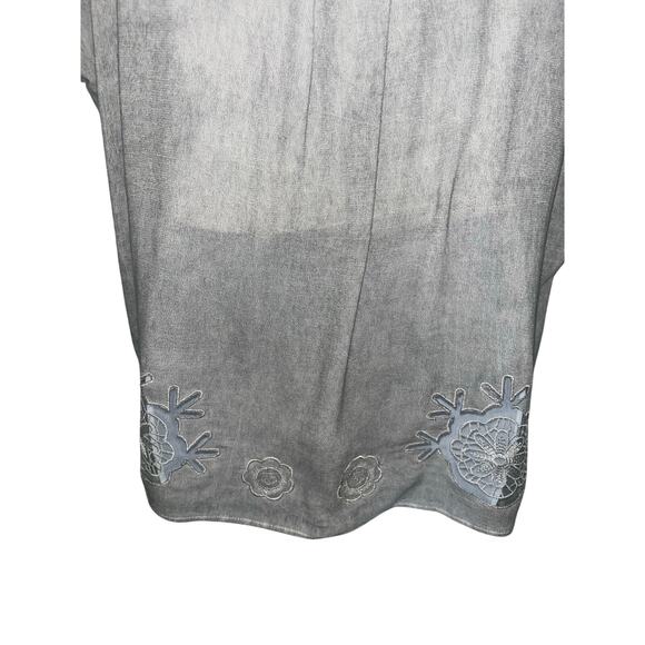 NWOT Pol Gray top size sm-XL - Picture 6 of 6